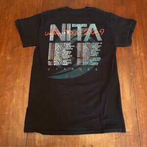 USA Tour 2019 Dates Back Print Graphic T-Shirt Black